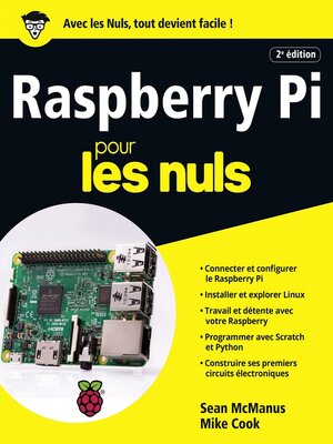 cover image of Raspberry Pi pour les Nuls grand format, 2e édition